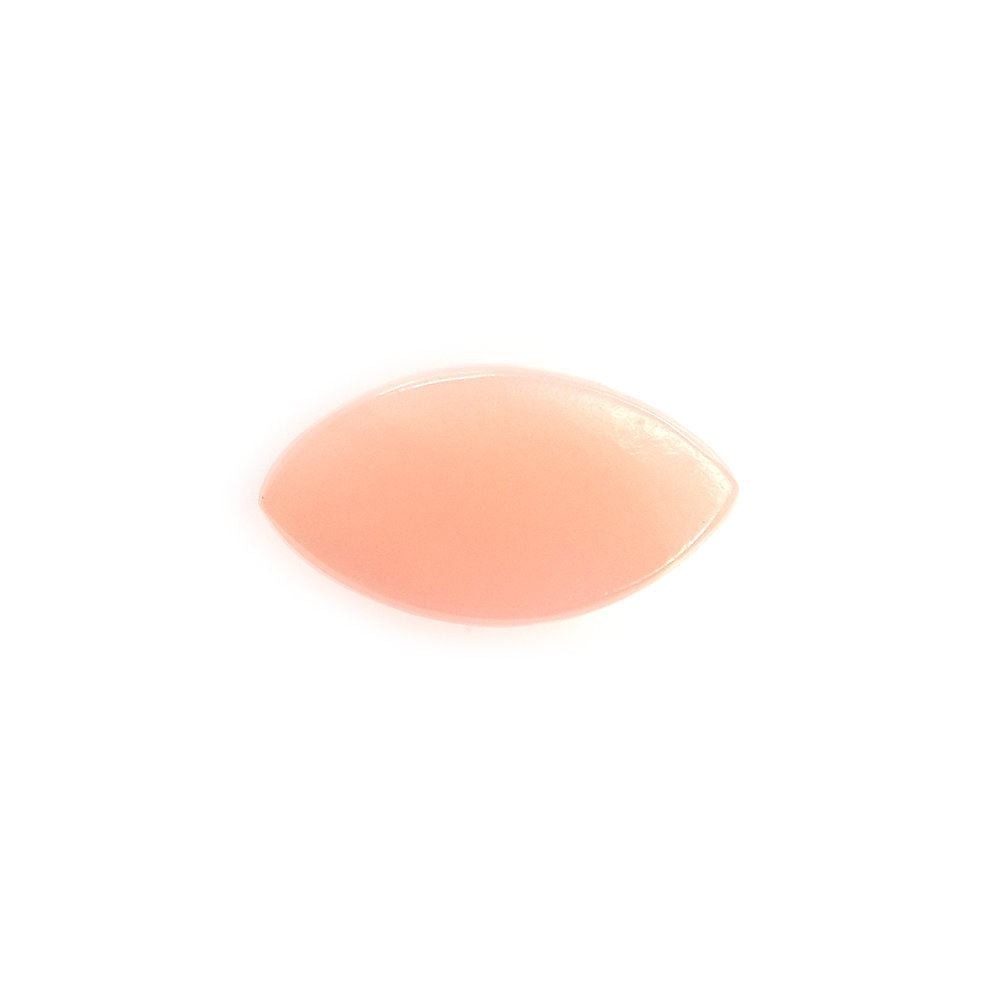 PINK OPAL PLAIN MARQUISE CAB (PEACH COLOR) (CLEAN) 7.80X4.20MM 0.65 Cts.