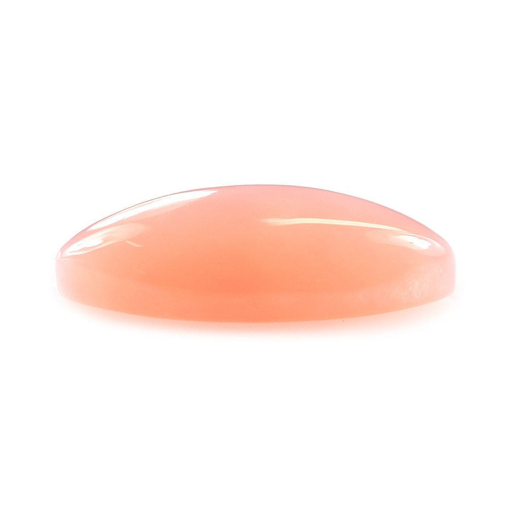 PINK OPAL PLAIN MARQUISE CAB (PEACH COLOR) (CLEAN) 15.90X8.00MM 3.00 Cts.