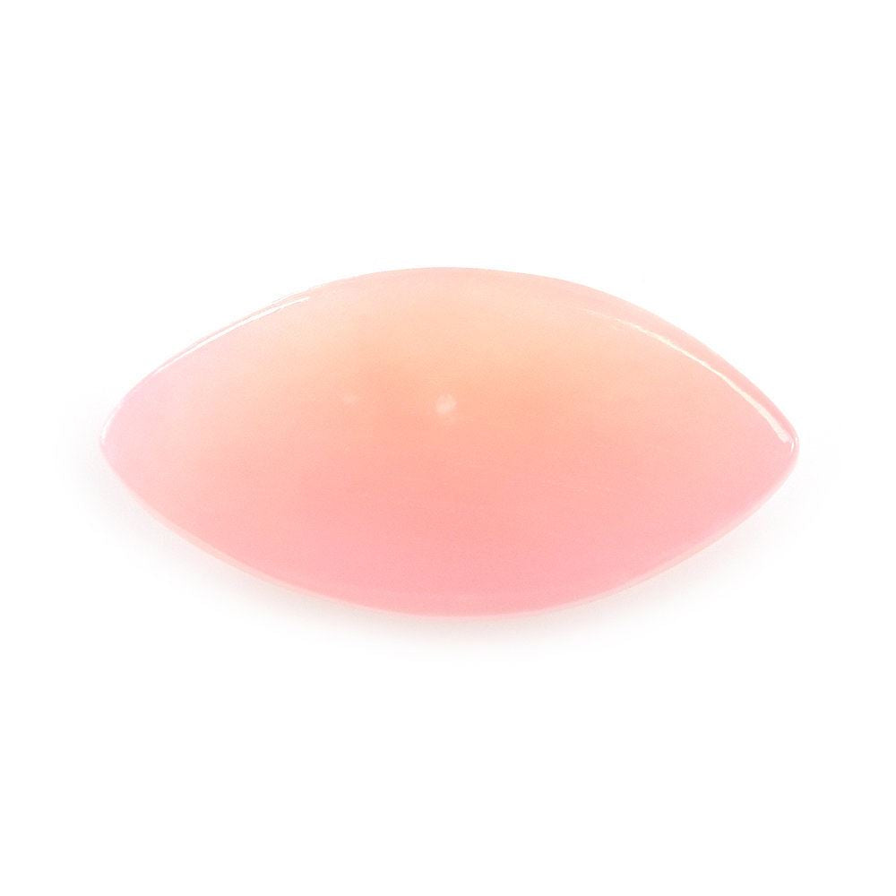 PINK OPAL PLAIN MARQUISE CAB (PEACH COLOR) (CLEAN) 15.90X8.00MM 3.00 Cts.