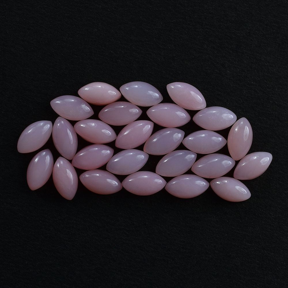 PINK OPAL PLAIN MARQUISE CAB (SUPER/CLEAN) 7.80X4.20MM 0.63 Cts.