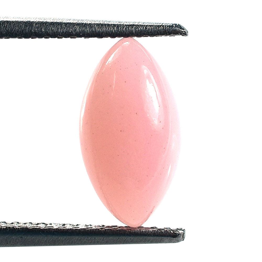 PINK OPAL PLAIN MARQUISE CAB (SUPER/CLEAN) 11.50X6.00MM 1.86 Cts.