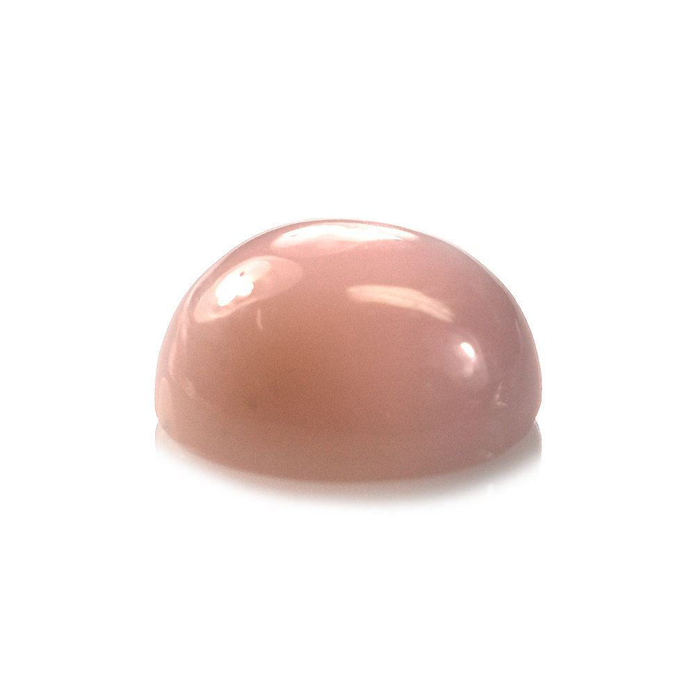 PINK OPAL PLAIN ROUND CAB 10.00MM 6.27 Cts.