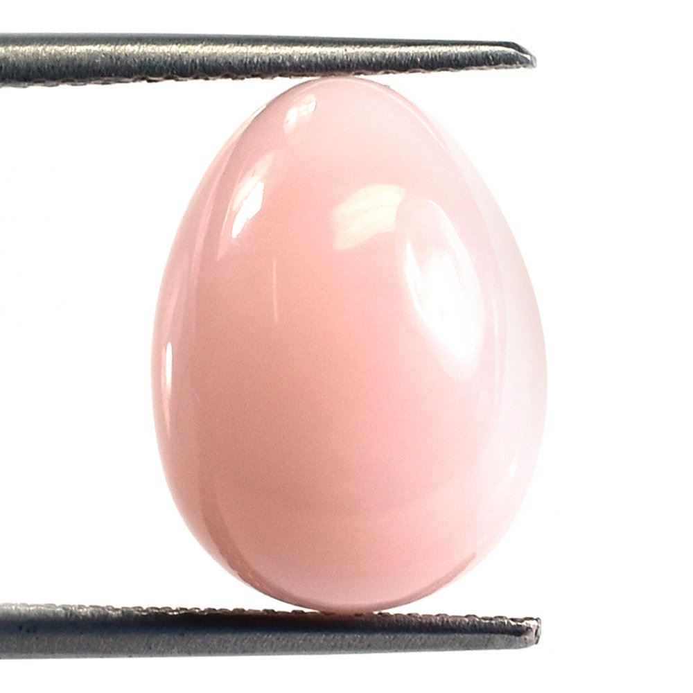 PINK OPAL PLAIN EGG SHAPE (LITE) 14.50X10.50MM 9.48 Cts.