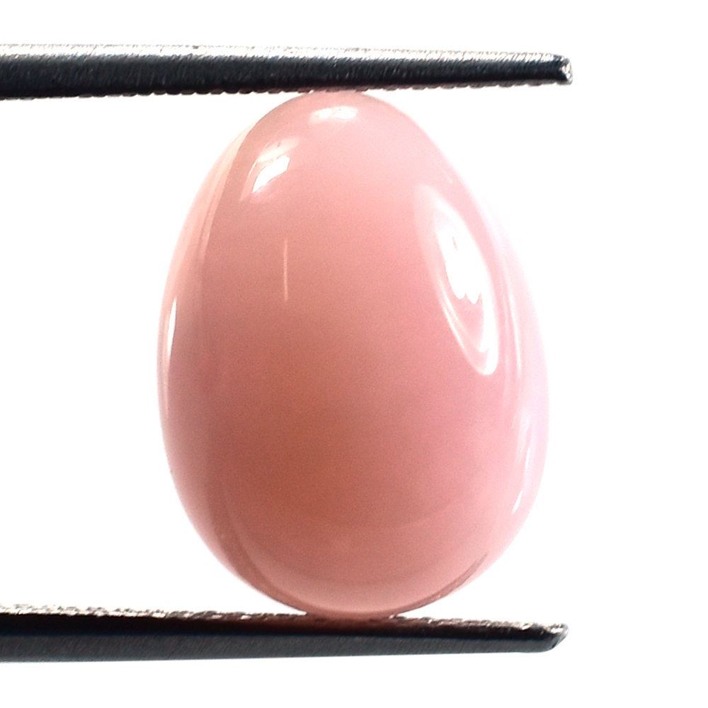 PINK OPAL PLAIN EGG SHAPE (LITE) 14.50X10.50MM 9.40 Cts.