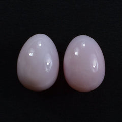 PINK OPAL PLAIN EGG SHAPE (LITE) 14.50X10.50MM 9.40 Cts.