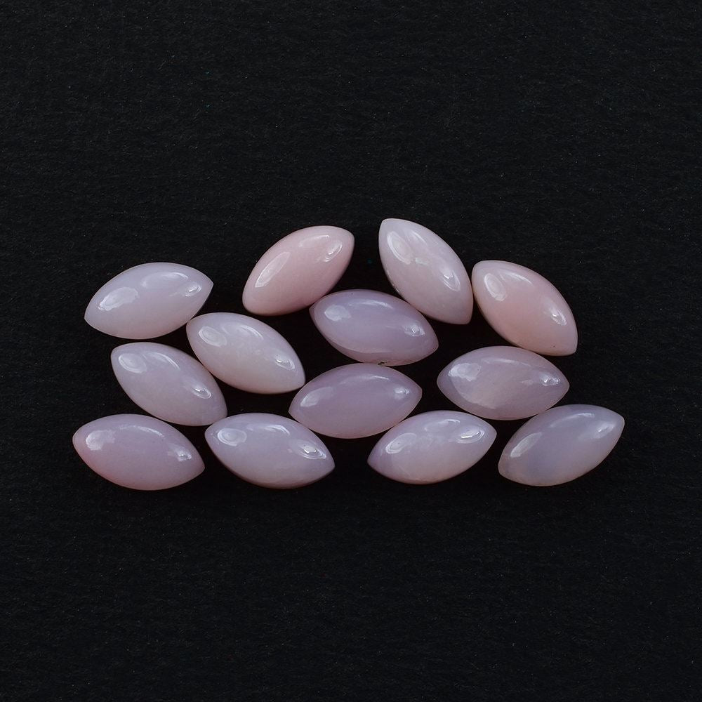 PINK OPAL PLAIN MARQUISE CAB (NICE PINK/SI) 7.80X4.20MM 0.64 Cts.