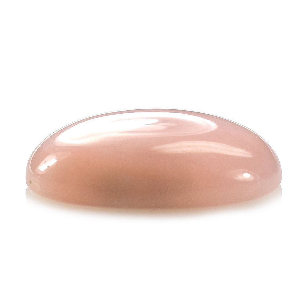 PINK OPAL PLAIN OVAL CAB 18X13MM 7.52 Cts.