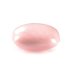 PINK OPAL PLAIN LENTIL CUSHION 12MM 5.23 Cts.