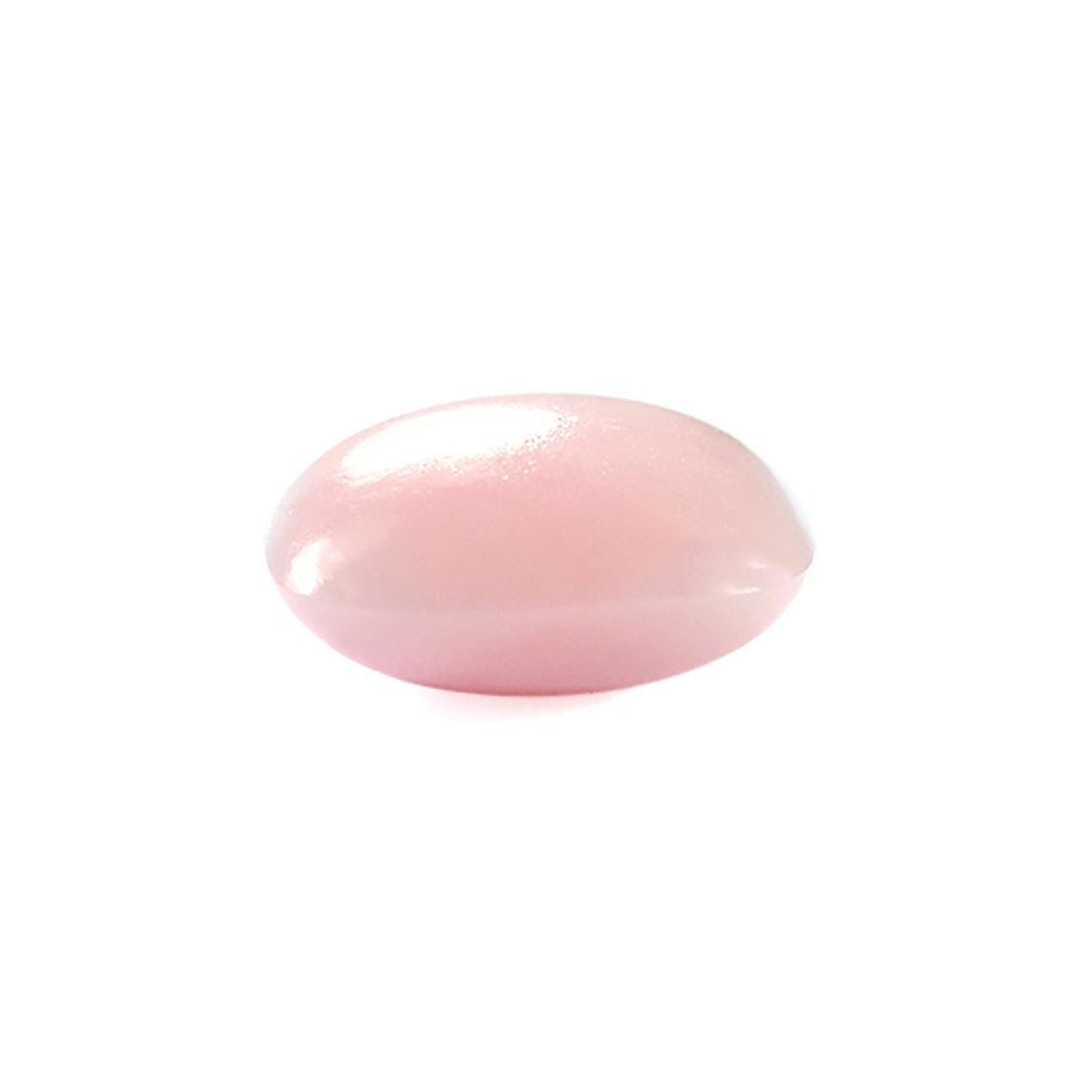 PINK OPAL PLAIN LENTIL CUSHION 10MM 3.13 Cts.