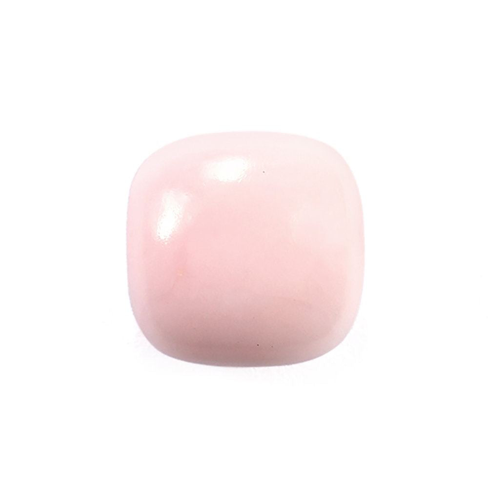 PINK OPAL PLAIN LENTIL CUSHION 10MM 3.13 Cts.