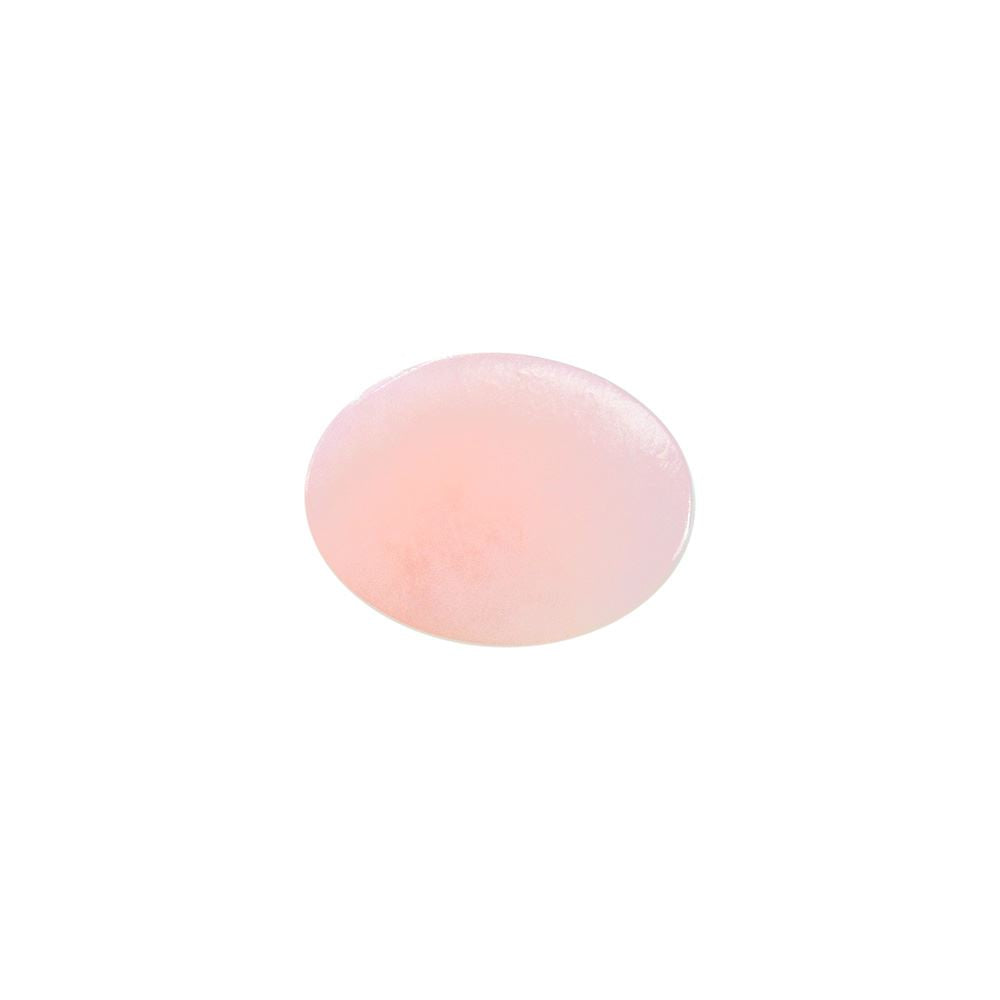 PINK OPAL PLAIN OVAL CAB (LIGHT/SI) 8.00X6.00 MM 1.04 CTS