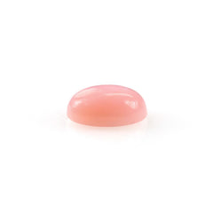 PINK OPAL PLAIN OVAL CAB (MEDIUM/SI) 8.00X6.00 MM 0.95 CTS