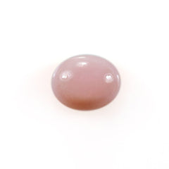 PINK OPAL PLAIN OVAL CAB (LITE/CLEAN) 10X8 MM 1.99 CTS