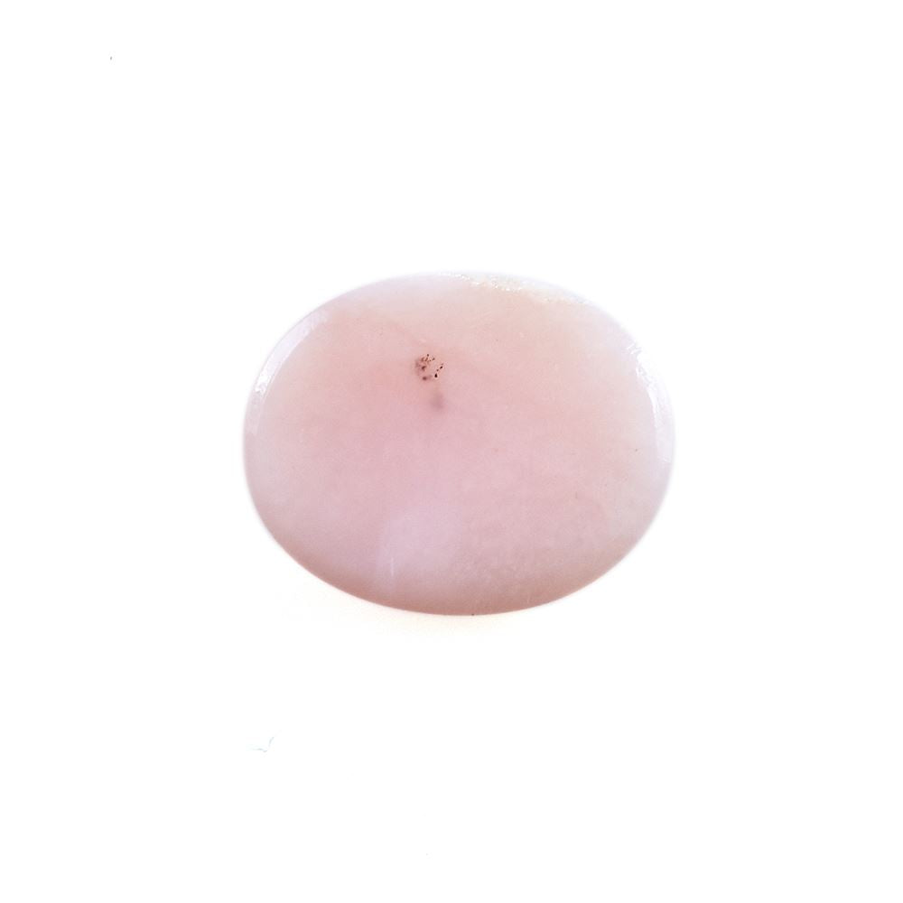 PINK OPAL PLAIN OVAL CAB (LITE/CLEAN) 10X8 MM 1.99 CTS