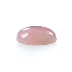 PINK OPAL PLAIN OVAL CAB (DARK/CLEAN) 8.00X6.00 MM 1.00 CTS
