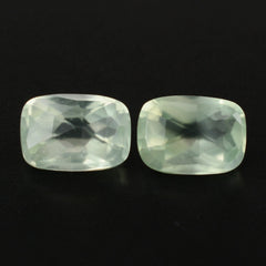 PREHNITE ROSE CUT CUSHION 7X5MM 1.01 Cts.