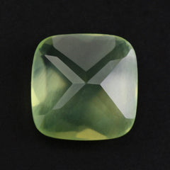 PREHNITE ROSE CUT CUSHION 8MM 2.34 Cts.