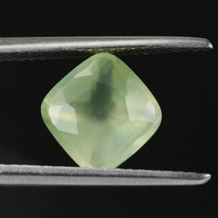 PREHNITE ROSE CUT CUSHION 8MM 2.34 Cts.