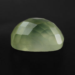 PREHNITE CHECKER CUSHION CAB 11X8MM 4.18 Cts.