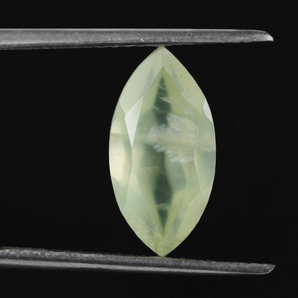 PREHNITE CUT MARQUISE 14X7MM 3.04 Cts.