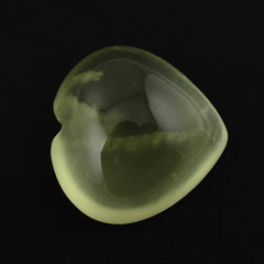 PREHNITE HEART CAB 10MM 4.08 Cts.