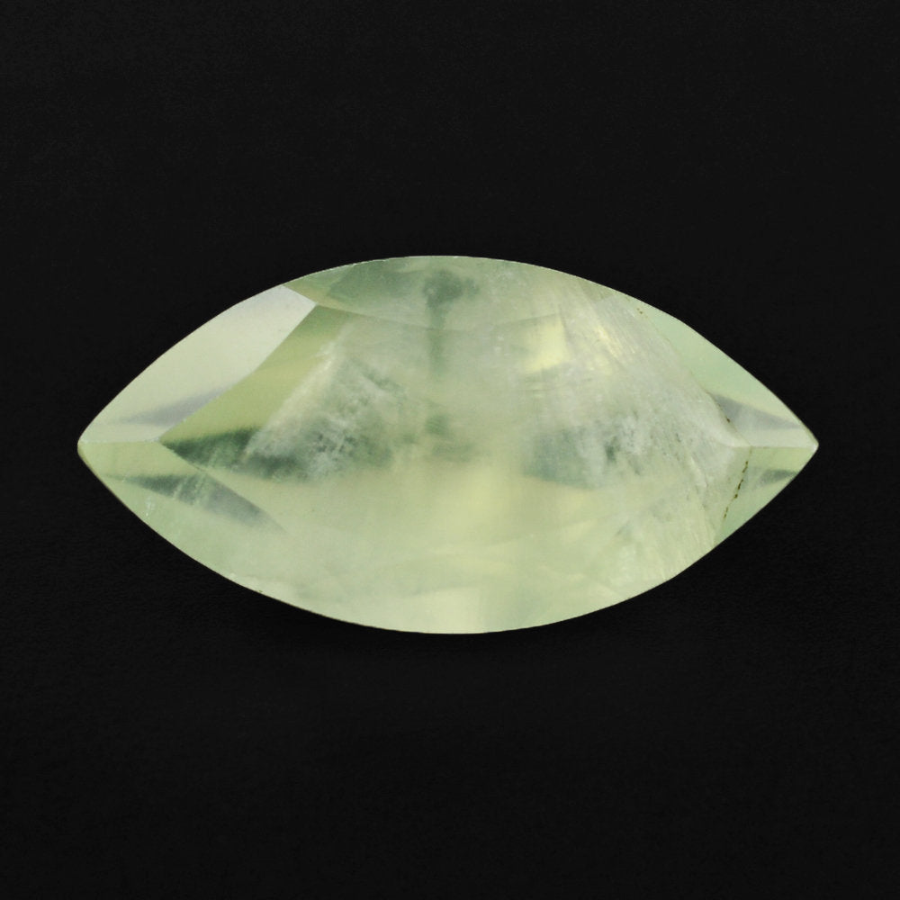 PREHNITE CUT MARQUISE 16X8MM 4.36 Cts.