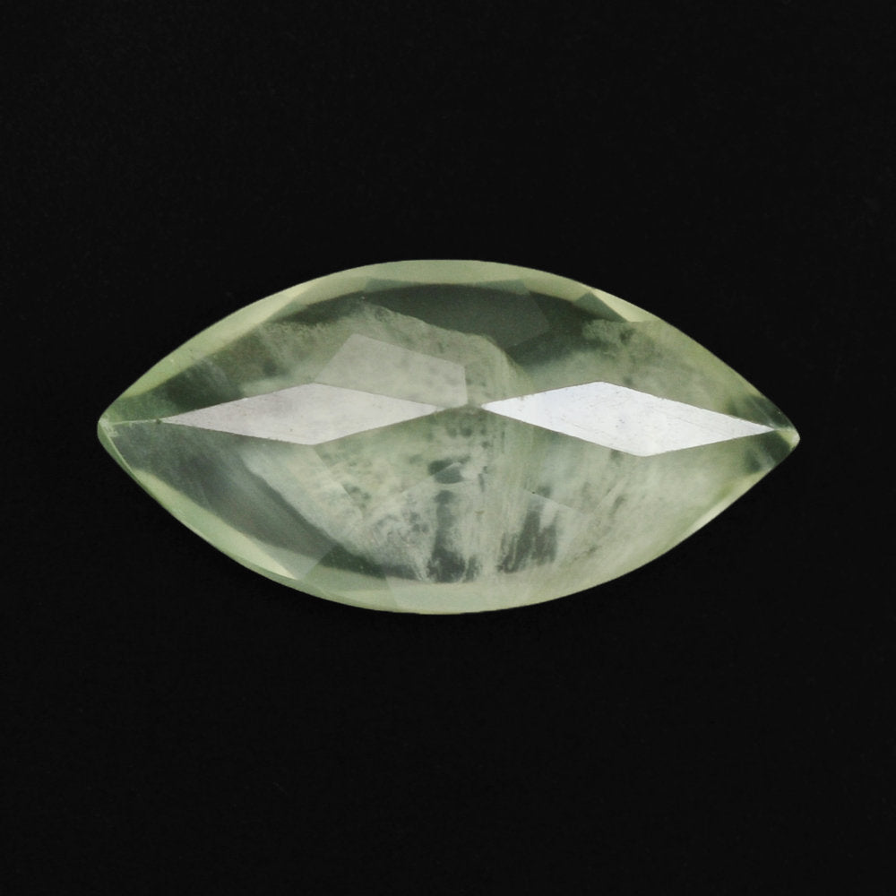 PREHNITE CUT MARQUISE 16X8MM 4.36 Cts.