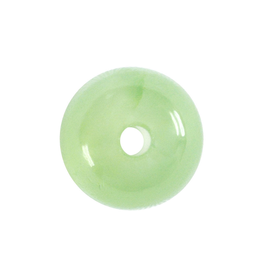 PREHNITE PLAIN ROUND BALLS (FULL DRILL 1.50MM) (SI) 8MM 3.77 Cts.