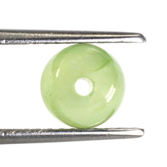 PREHNITE PLAIN ROUND BALLS (FULL DRILL 1.50MM) (SI) 8MM 3.77 Cts.