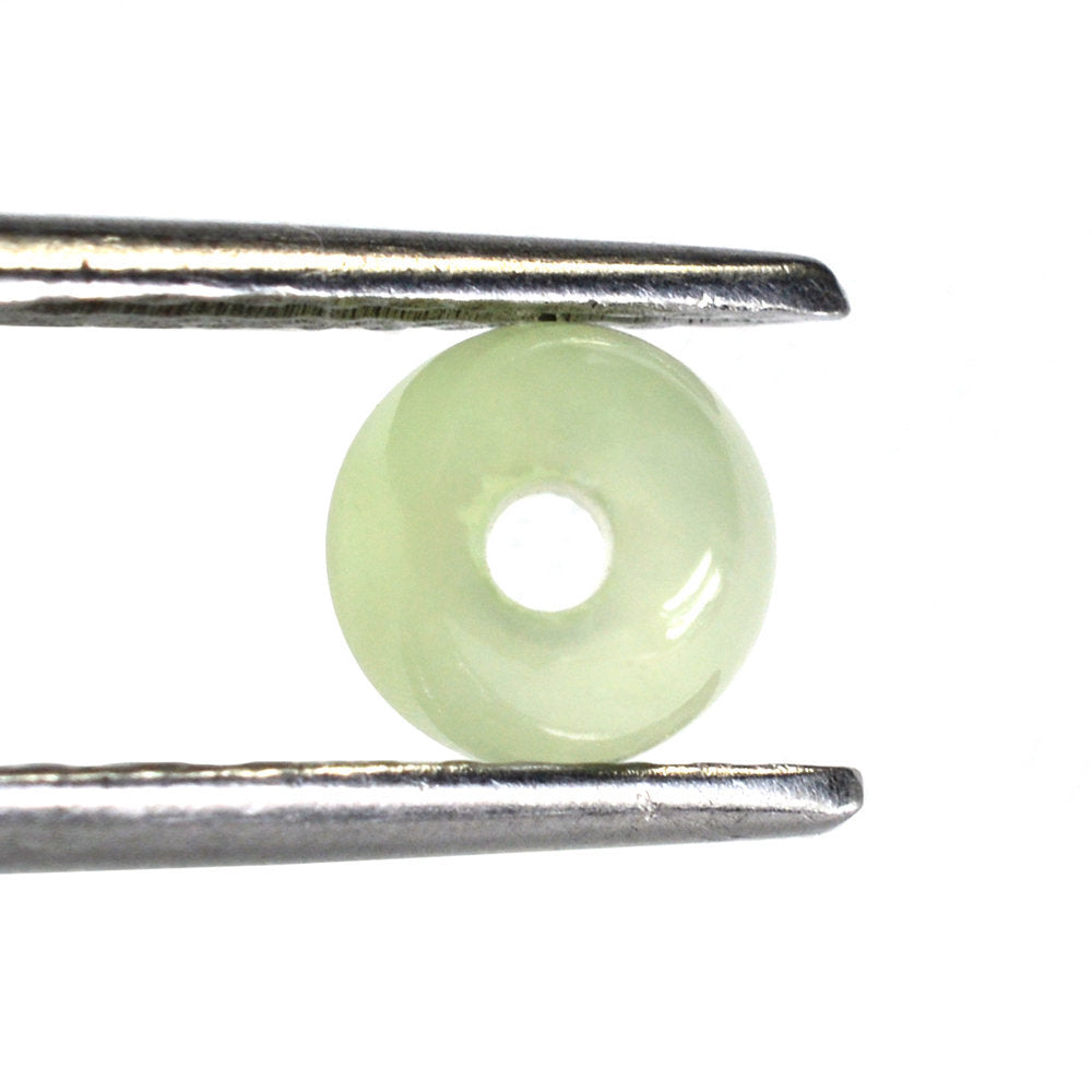 PREHNITE PLAIN ROUND BALLS (FULL DRILL 1.50MM) (SI) 6MM 1.64 Cts.