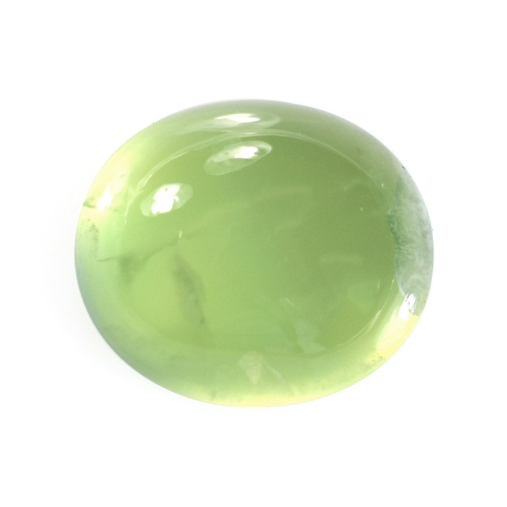 PREHNITE PLAIN OVAL CAB (SI) 14X12MM 10.07 Cts.