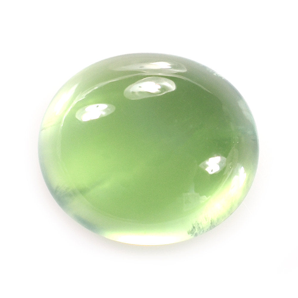 PREHNITE PLAIN OVAL CAB (SI) 16X14MM 14.25 Cts.