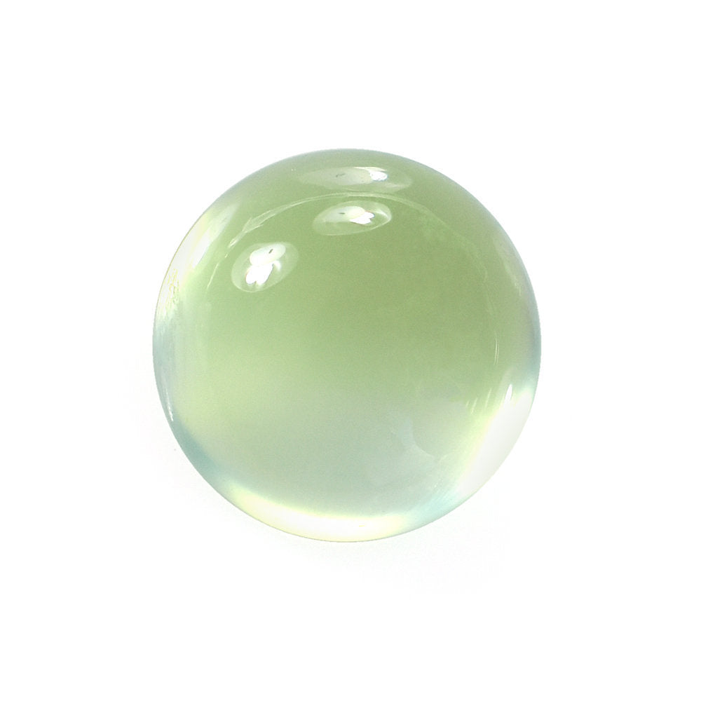 PREHNITE PLAIN ROUND CAB 9X9MM 3.47 Cts.