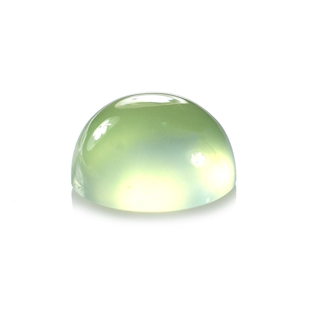 PREHNITE PLAIN ROUND CAB 9X9MM 3.47 Cts.