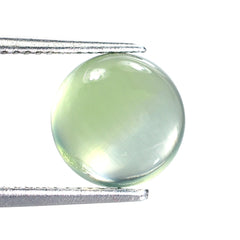 PREHNITE PLAIN ROUND CAB 9X9MM 3.47 Cts.