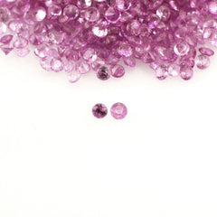 PINK SAPPHIRE CUT ROUND (DARK) 1.50MM 0.016 Cts.