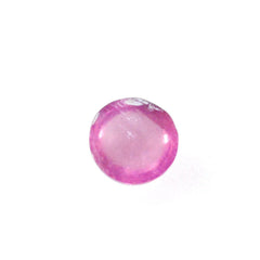 PINK SAPPHIRE (GLASSFILLED) ROUND CAB 3MM 0.15 Cts.