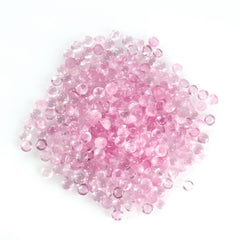 PINK SAPPHIRE (GLASSFILLED) ROUND CAB 3MM 0.15 Cts.