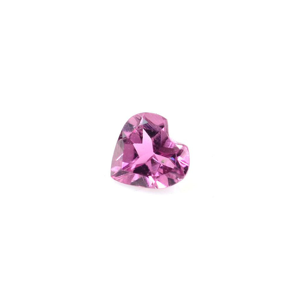 PINK TOURMALINE CUT HEART (MEDIUM/SI) 4MM 0.20 Cts.