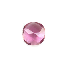 PINK TOURMALINE CHECKER CUT CUSHION (MEDIUM) 3.80MM 0.20 Cts.