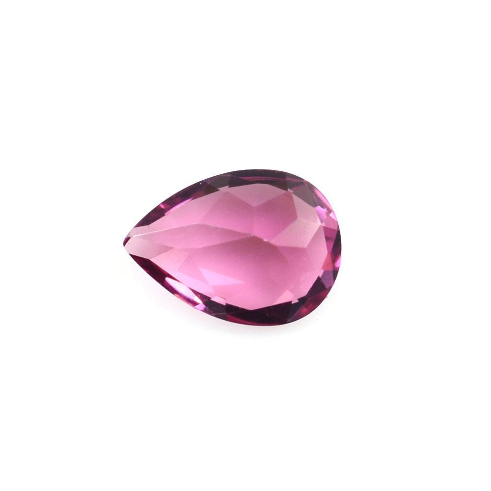 PINK TOURMALINE CUT PEAR (DARK) 7X5MM 0.80 Cts.