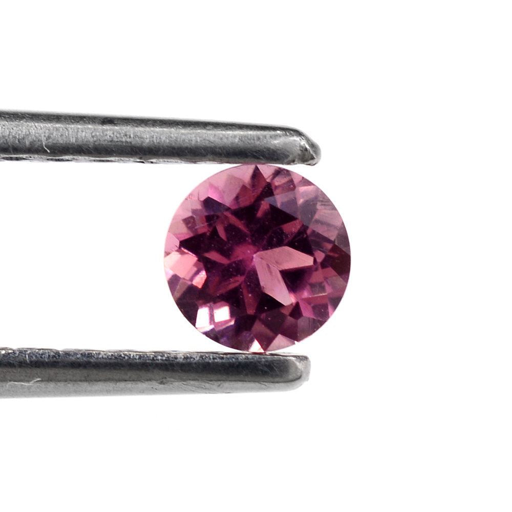 PINK TOURMALINE CUT ROUND (MEDIUM) 4.50MM 0.45 Cts.