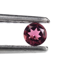 PINK TOURMALINE CUT ROUND (VERY DARK) 3.50MM 0.15 Cts.