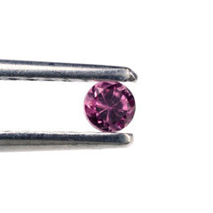 PINK TOURMALINE DIAMOND CUT ROUND (MEDIUM) 3MM 0.10 Cts.