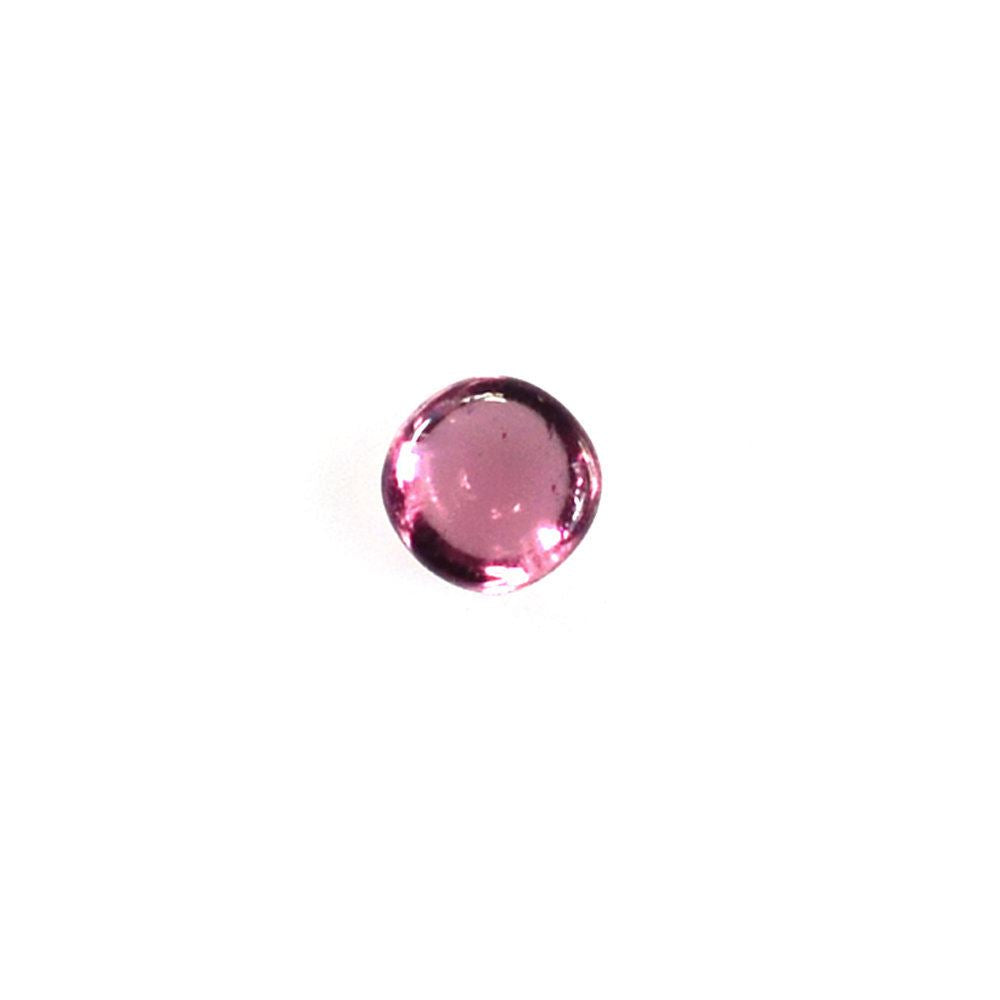 PINK TOURMALINE ROUND CAB (MEDIUM/SI) 1.60MM 0.03 Cts.