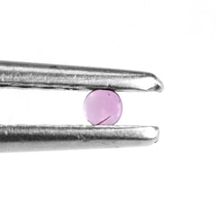 PINK TOURMALINE ROUND CAB (MEDIUM/SI) 1.60MM 0.03 Cts.