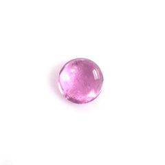 PINK TOURMALINE ROUND CAB (LITE/HI) 3.50MM 0.17 Cts.