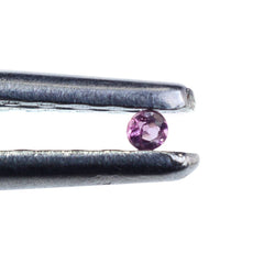 PINK TOURMALINE CUT ROUND (DARK) 1.30MM 0.01 Cts.
