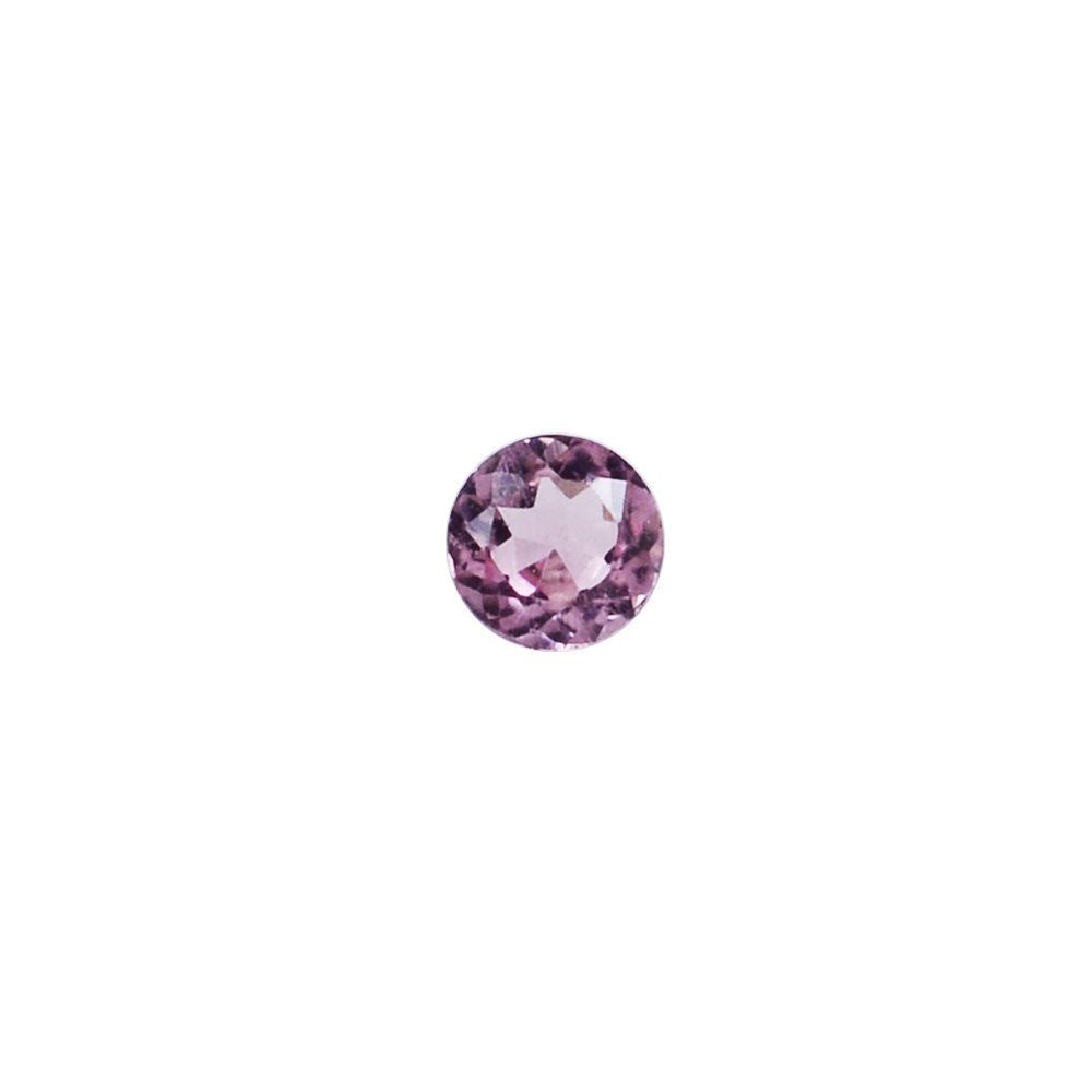 PINK TOURMALINE CUT ROUND (LITE) 2.50MM 0.06 Cts.