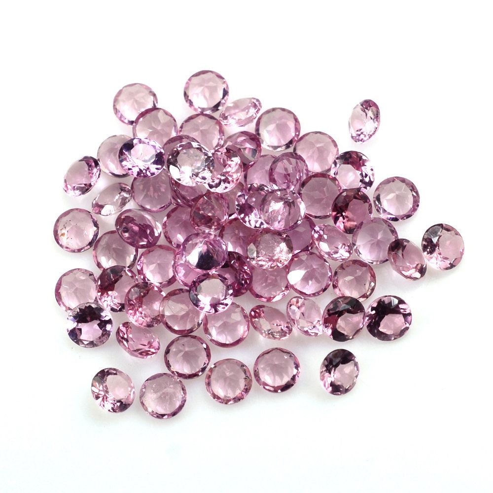 PINK TOURMALINE CUT ROUND (LITE) 2.50MM 0.06 Cts.